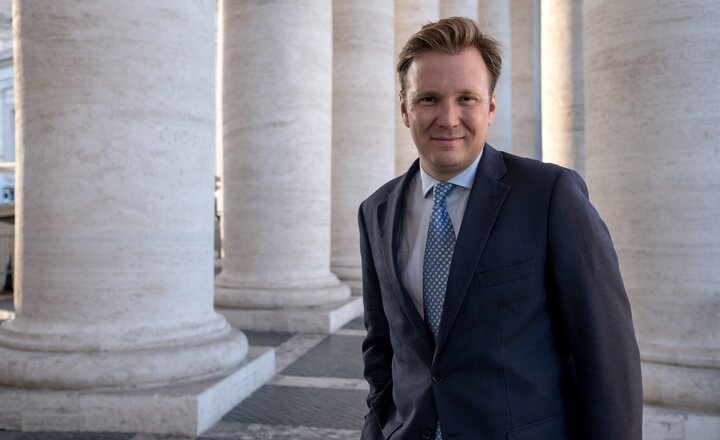 Image of Year 13 Gain Exclusive Insights from CNN Vatican Correspondent Christopher Lamb