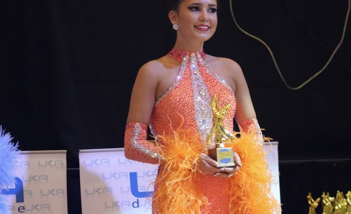 EM6 Year 13 student Hollie, competing at the UKA Premier Dance Festival 2026