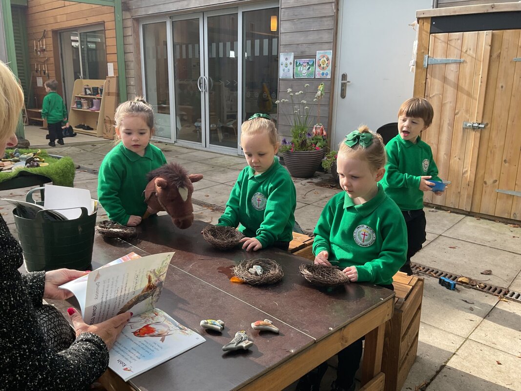 Image of Bird spotting in Nursery A