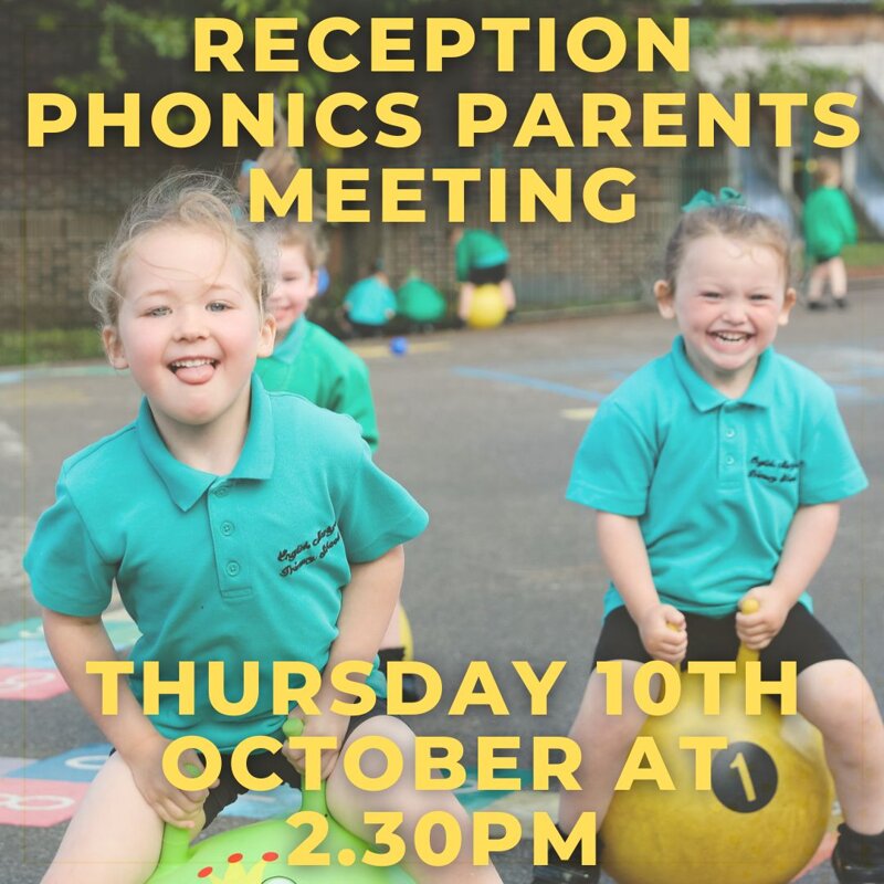 Image of Reception Parents Phonics Meeting