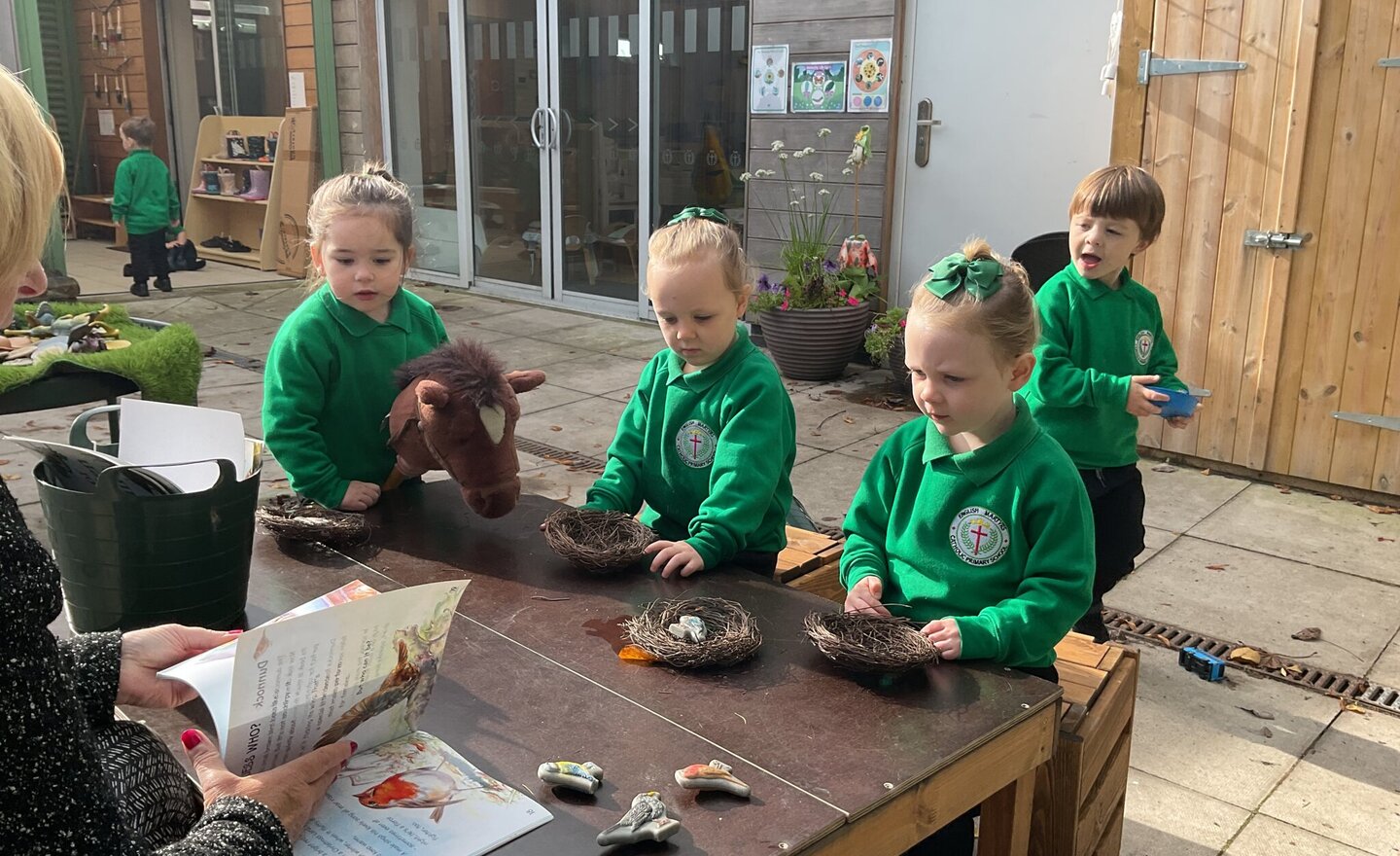 Image of Bird spotting in Nursery A