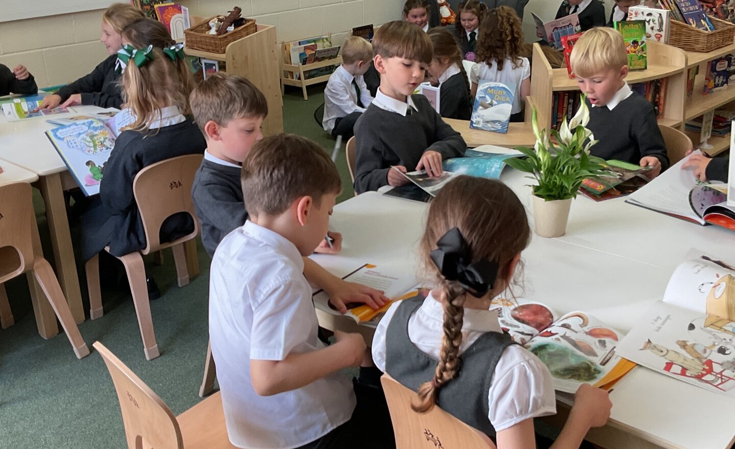 Image of Y2 Library visit