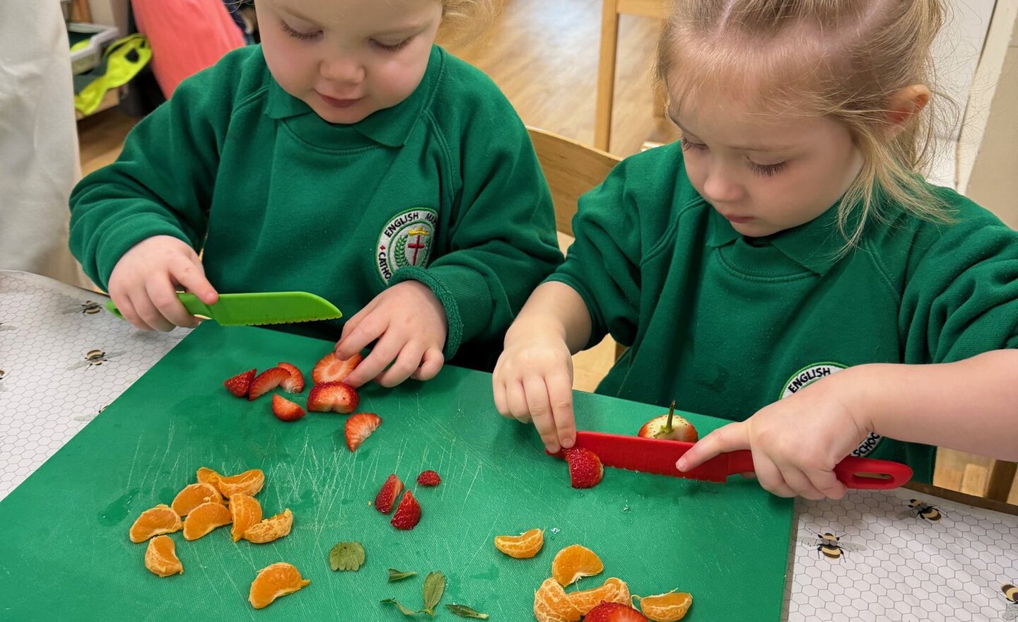 Image of Nursery Make Fruit Kebabs