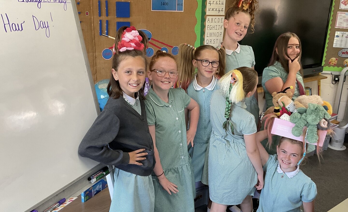 Image of Crazy Hair Day Year 5