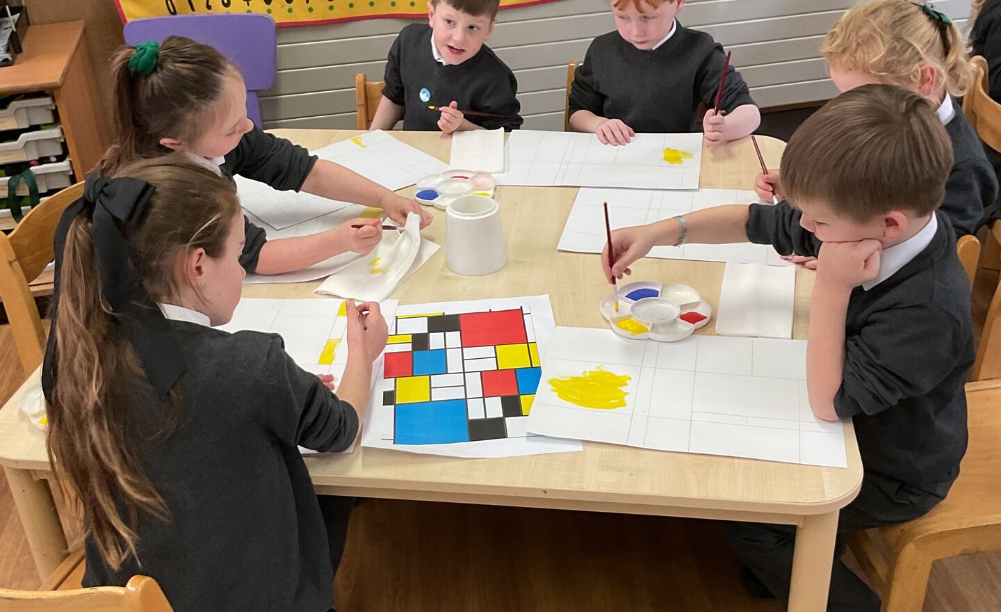 Image of Year 1- Piet Mondrian 