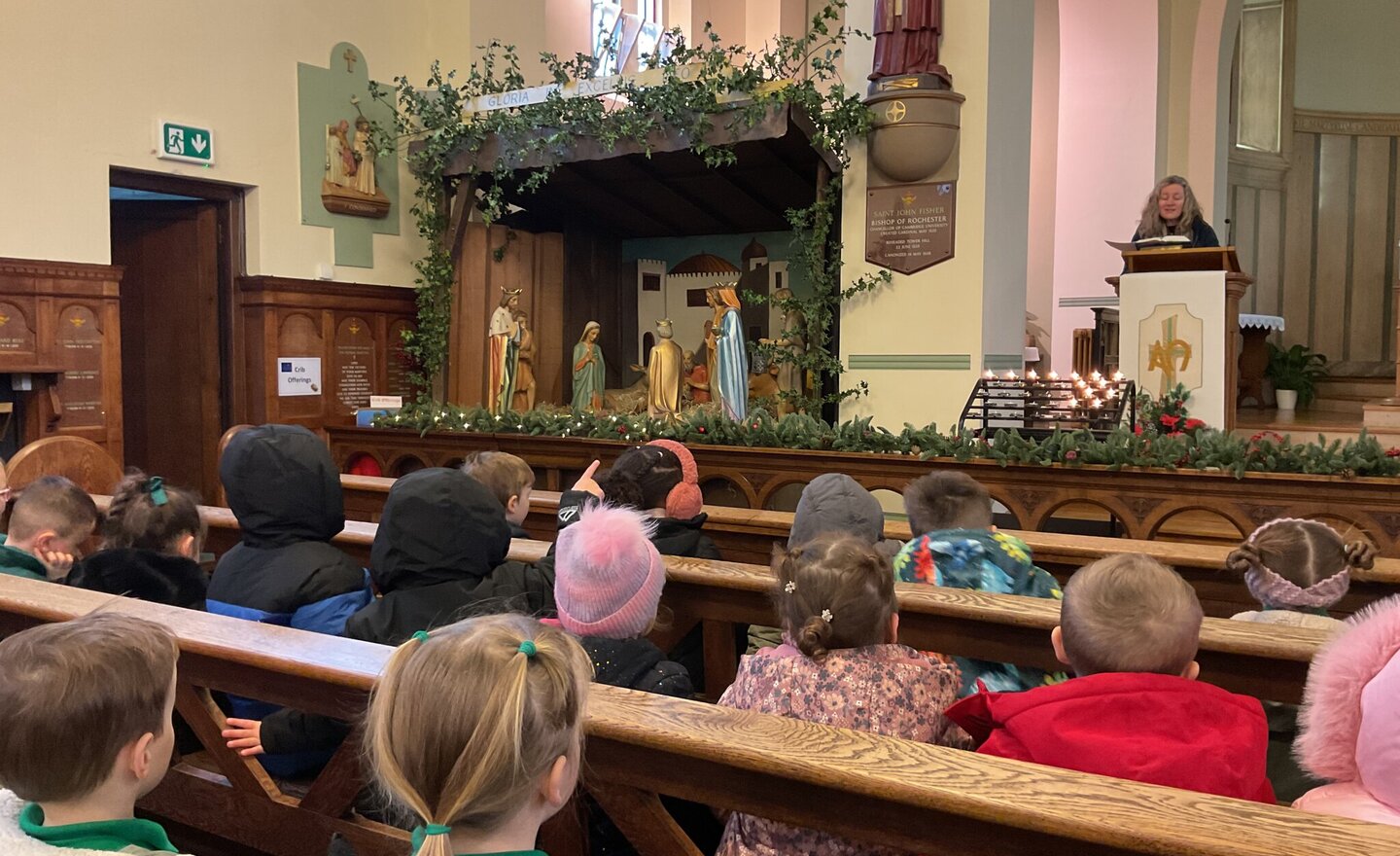 Image of Nursery’s Visit to Church