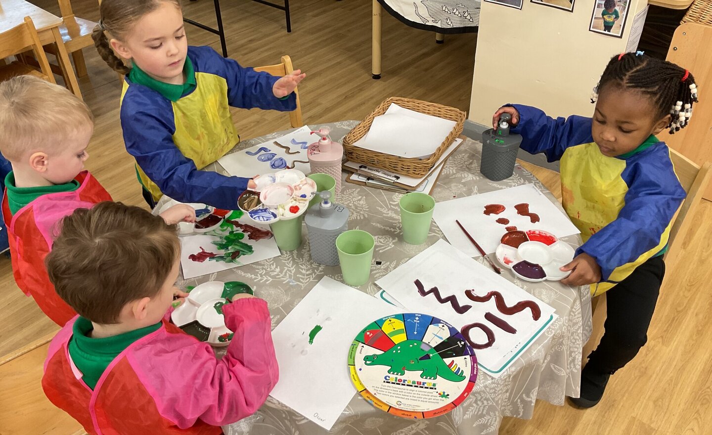 Image of Exploring Colours in Nursery