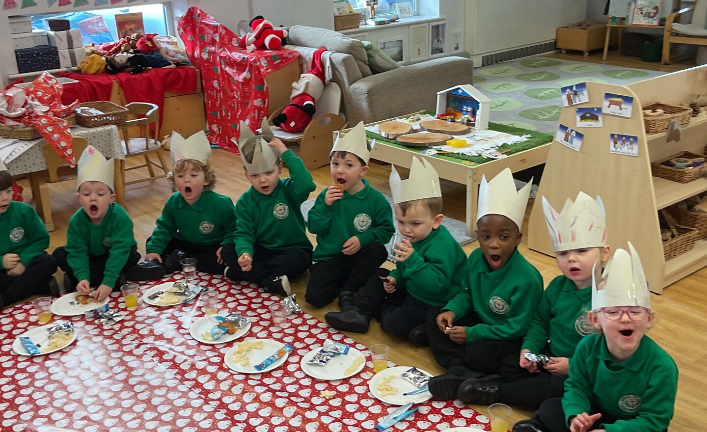 Image of Nursery Christmas Party Day.