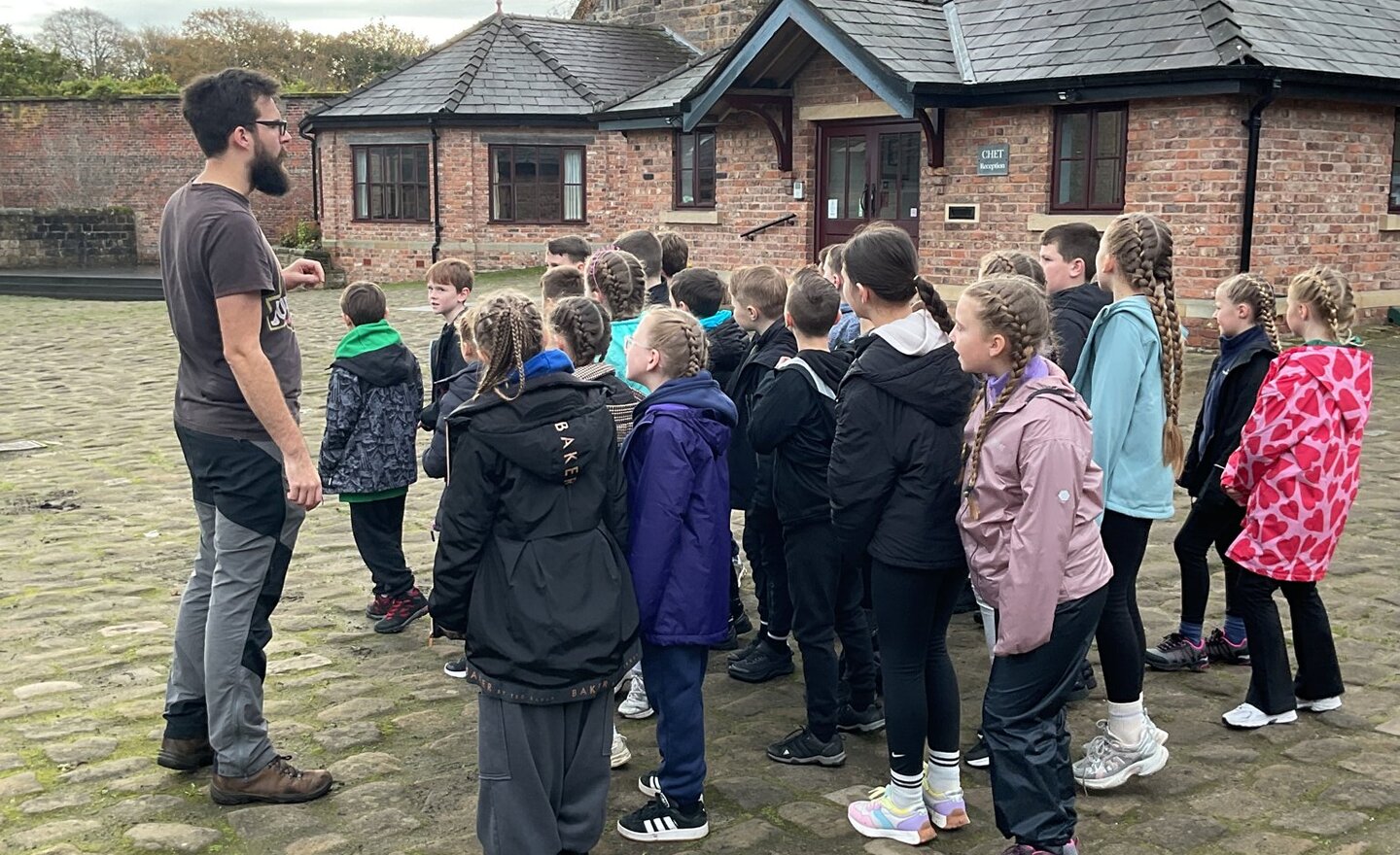 Image of Putting bedding on!