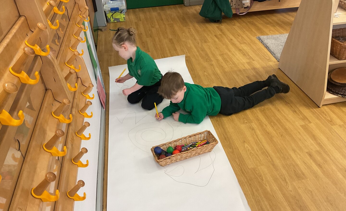 Image of Mark Making in Nursery A