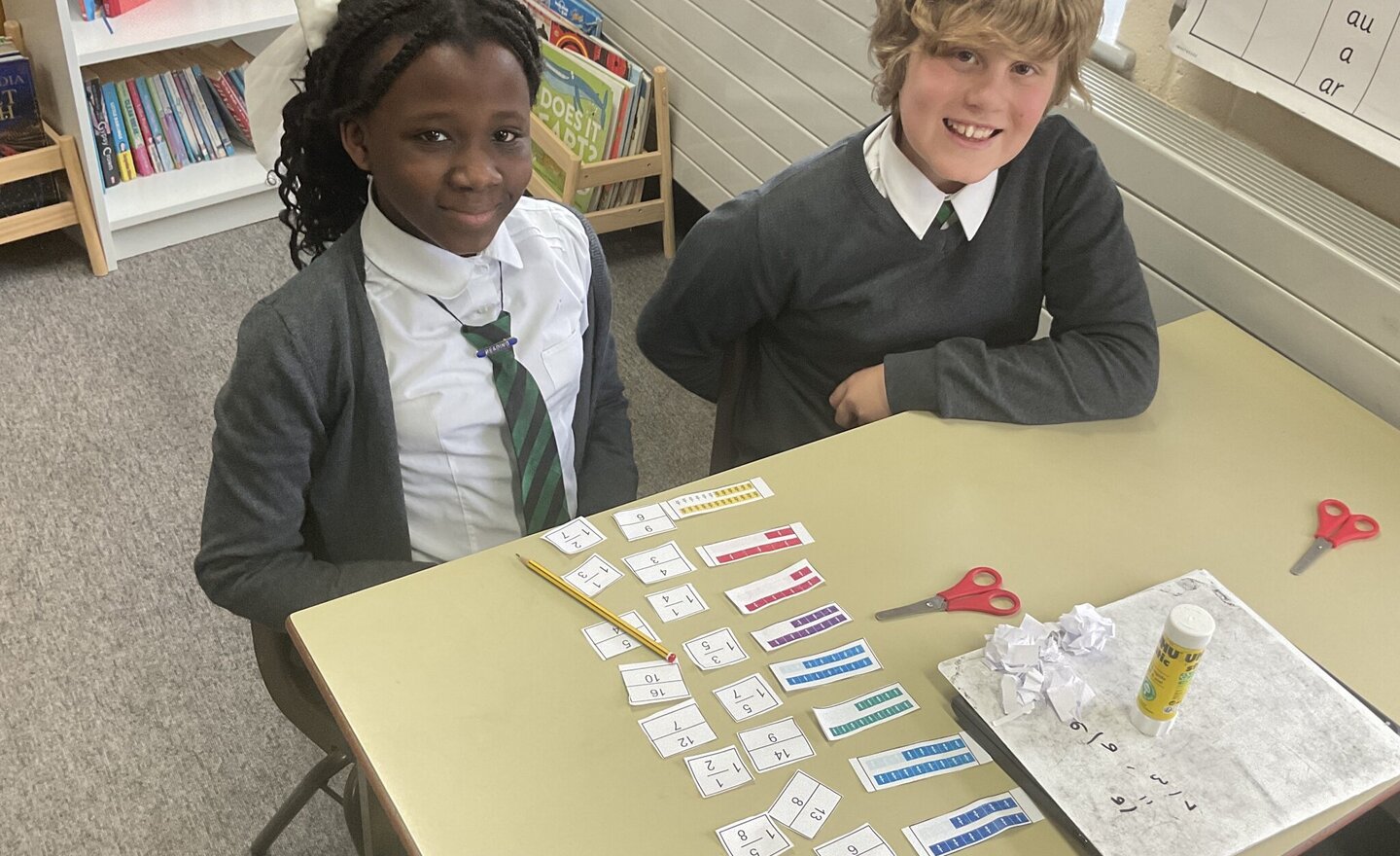 Image of Recognising mixed numbers and improper fractions