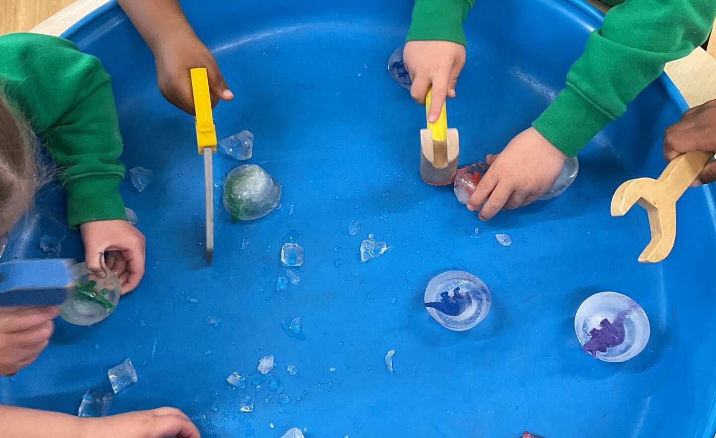 Image of Frozen Dinosaurs in Nursery B