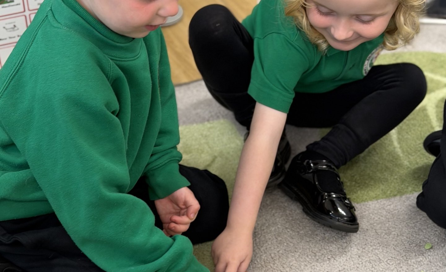 Image of Making Repeated Patterns in Nursery