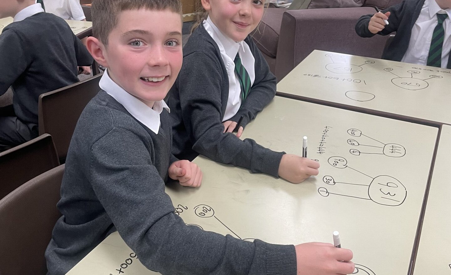 Image of Partitioning Numbers in Maths