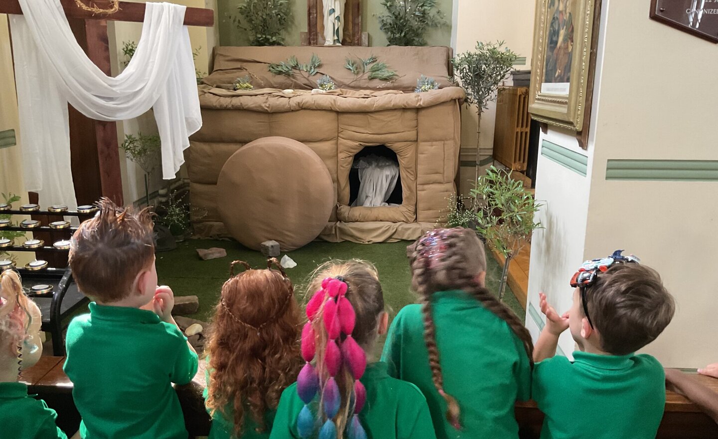 Image of Nursery's Visit to Church 