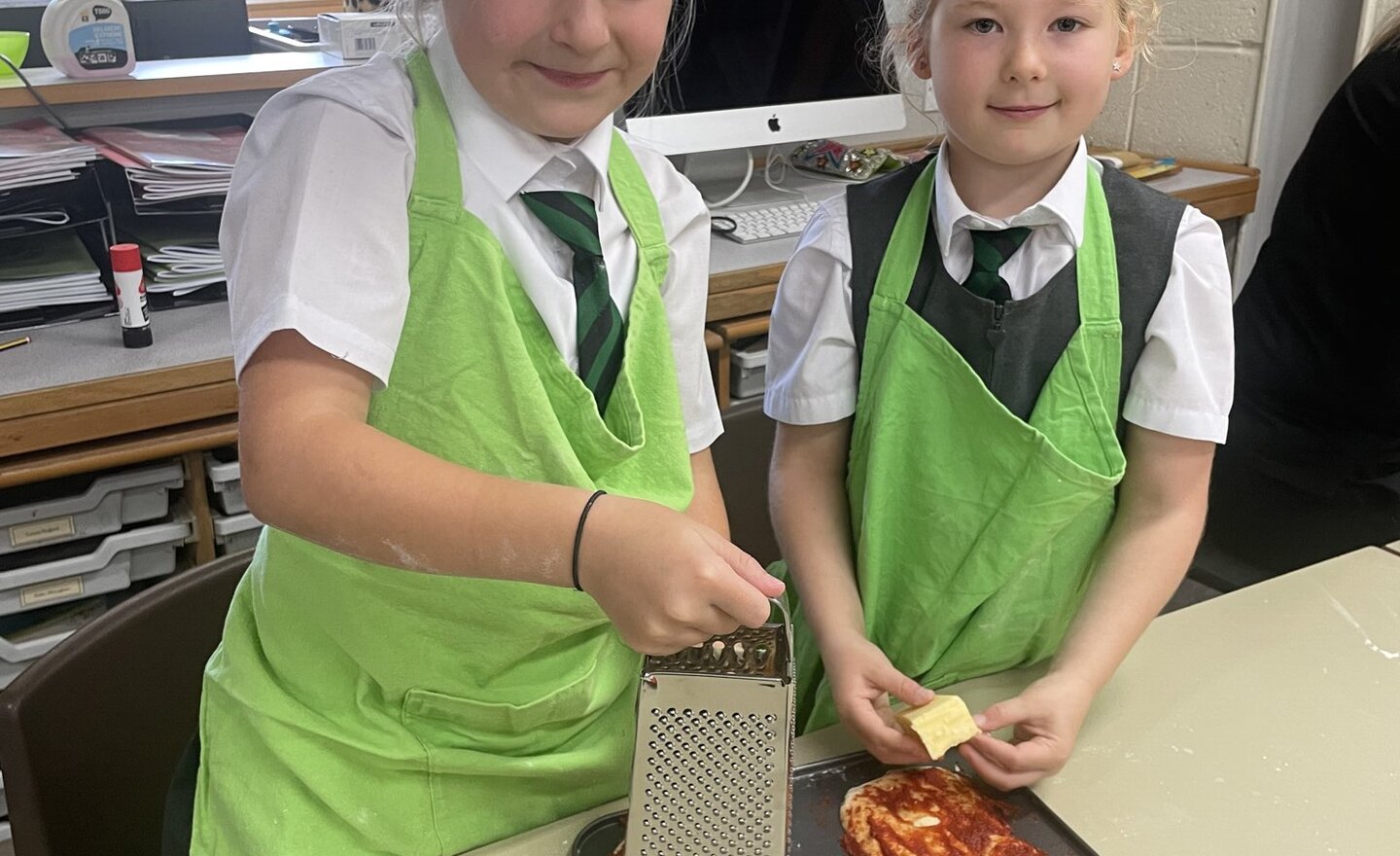 Image of Year 4 Making Pizzas!