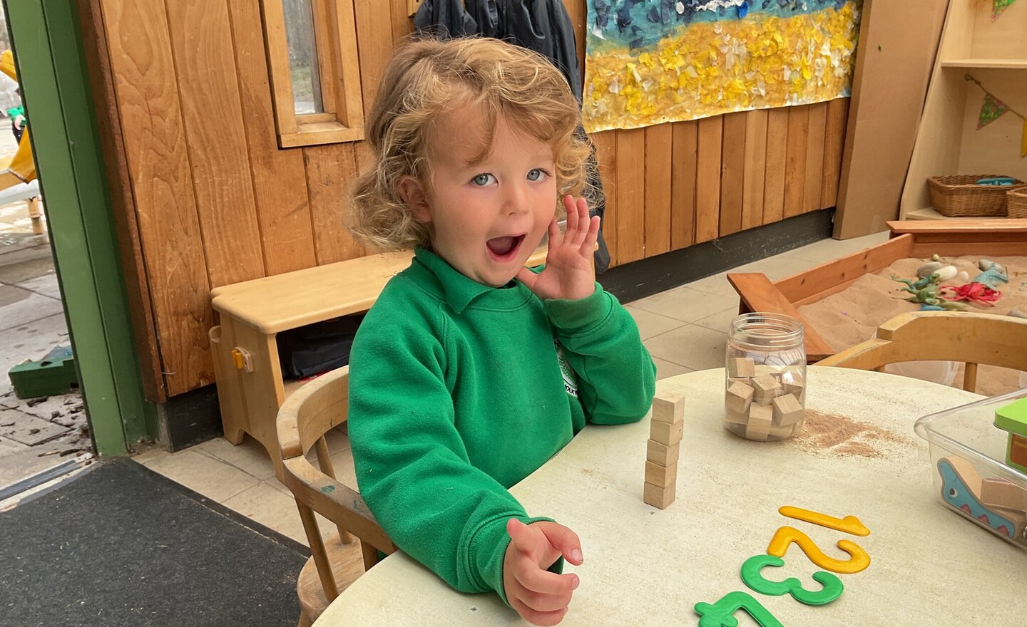Image of Number in Nursery