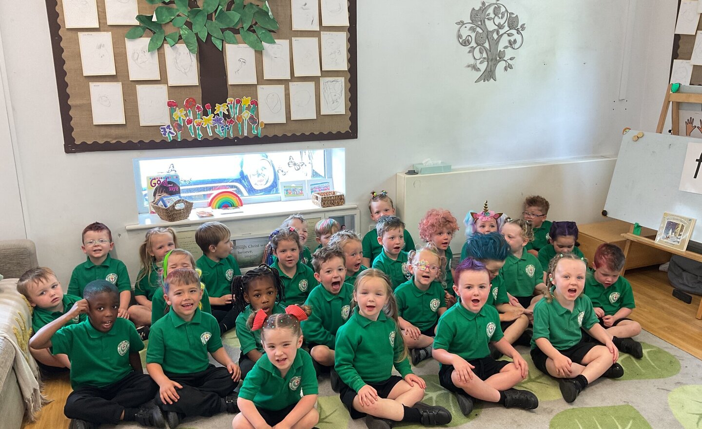 Image of Crazy Hair Day Nursery A