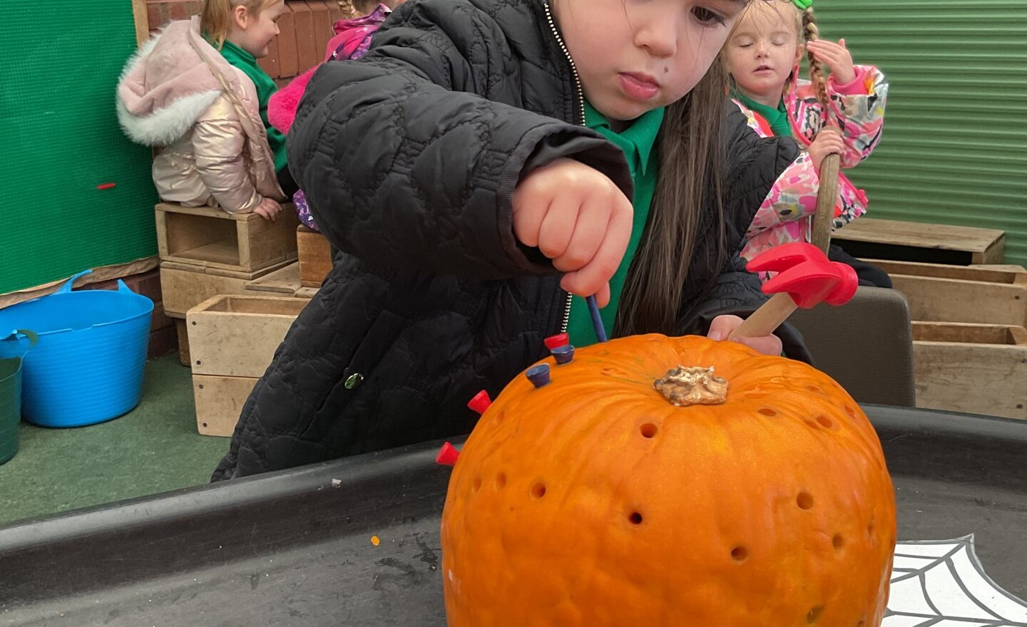 Image of Pumpkin fine motor