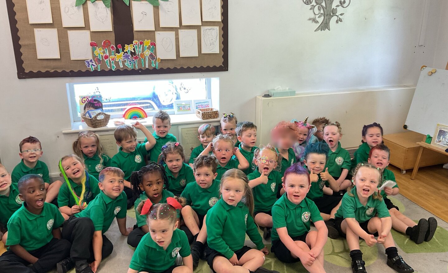 Image of Crazy Hair Day Nursery A