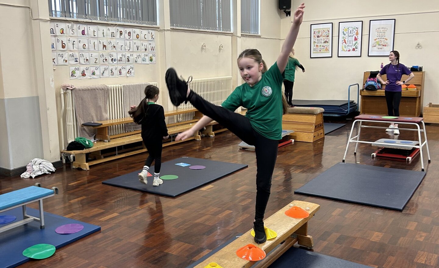 Image of Year 3 gymnastics