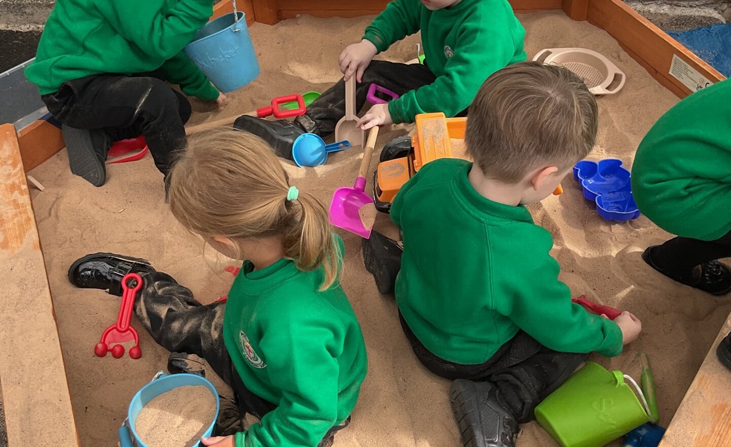 Image of Making New Friends in Nursery B 