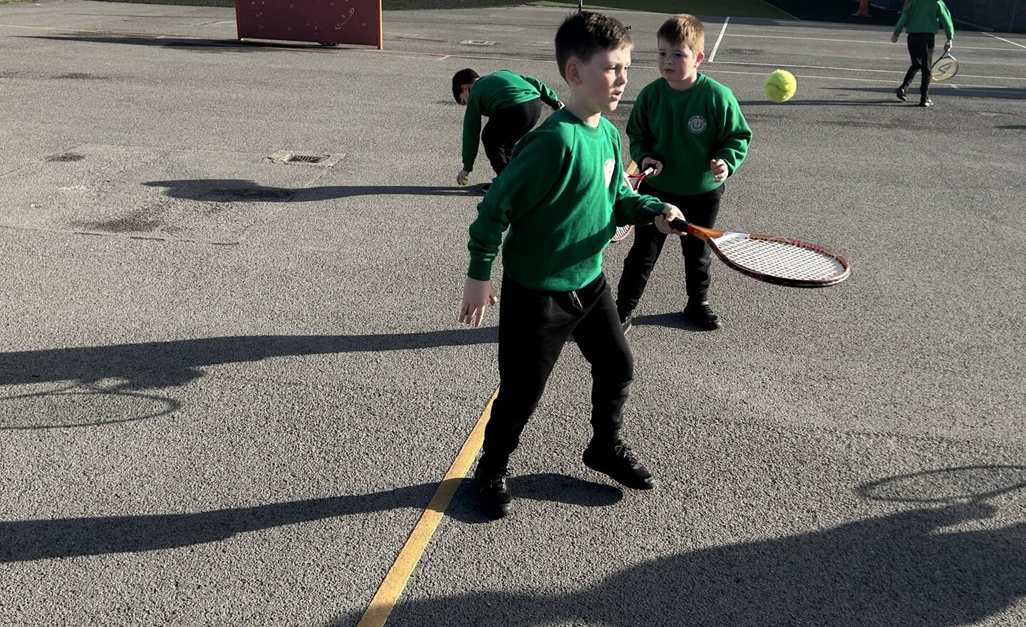 Image of Tennis in the sunshine