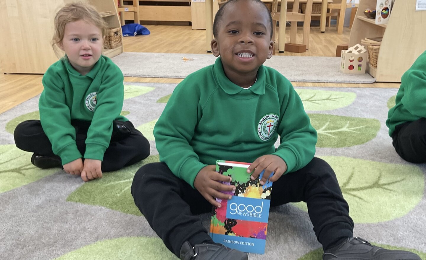 Image of Learning about the Bible in Nursery B