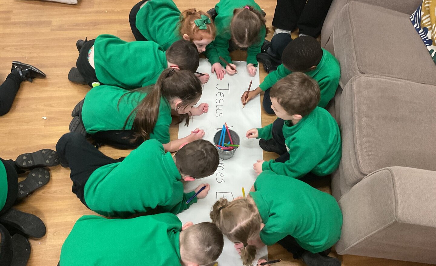 Image of Jesus welcomes Everyone!