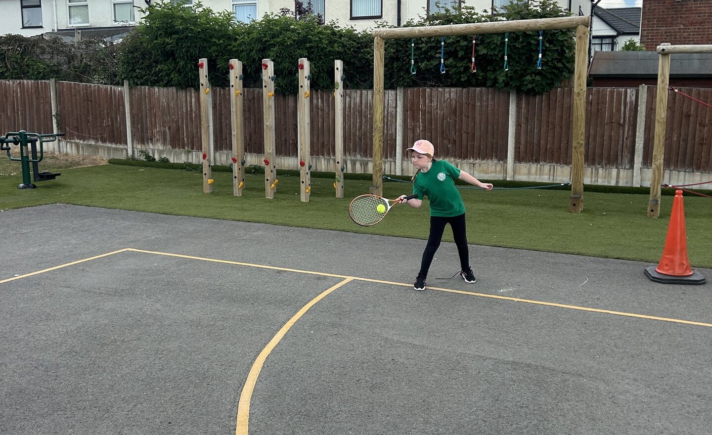 Image of Learning to play tennis
