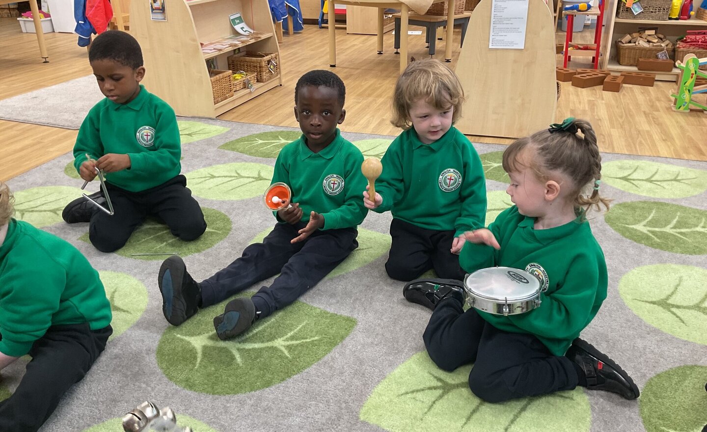 Image of Musical Instruments in Nursery B