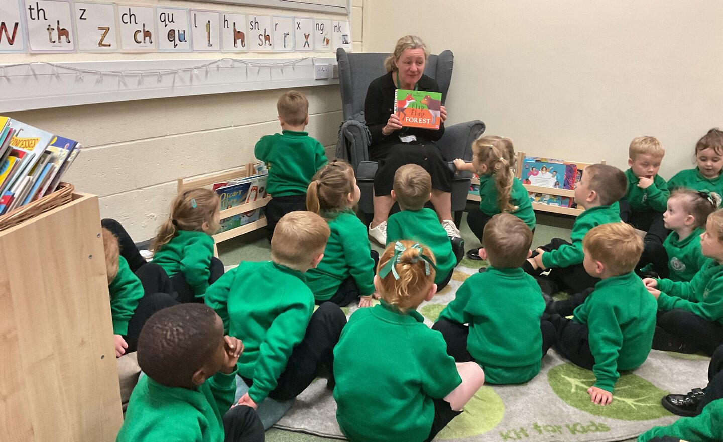 Image of Library Time for Nursery A