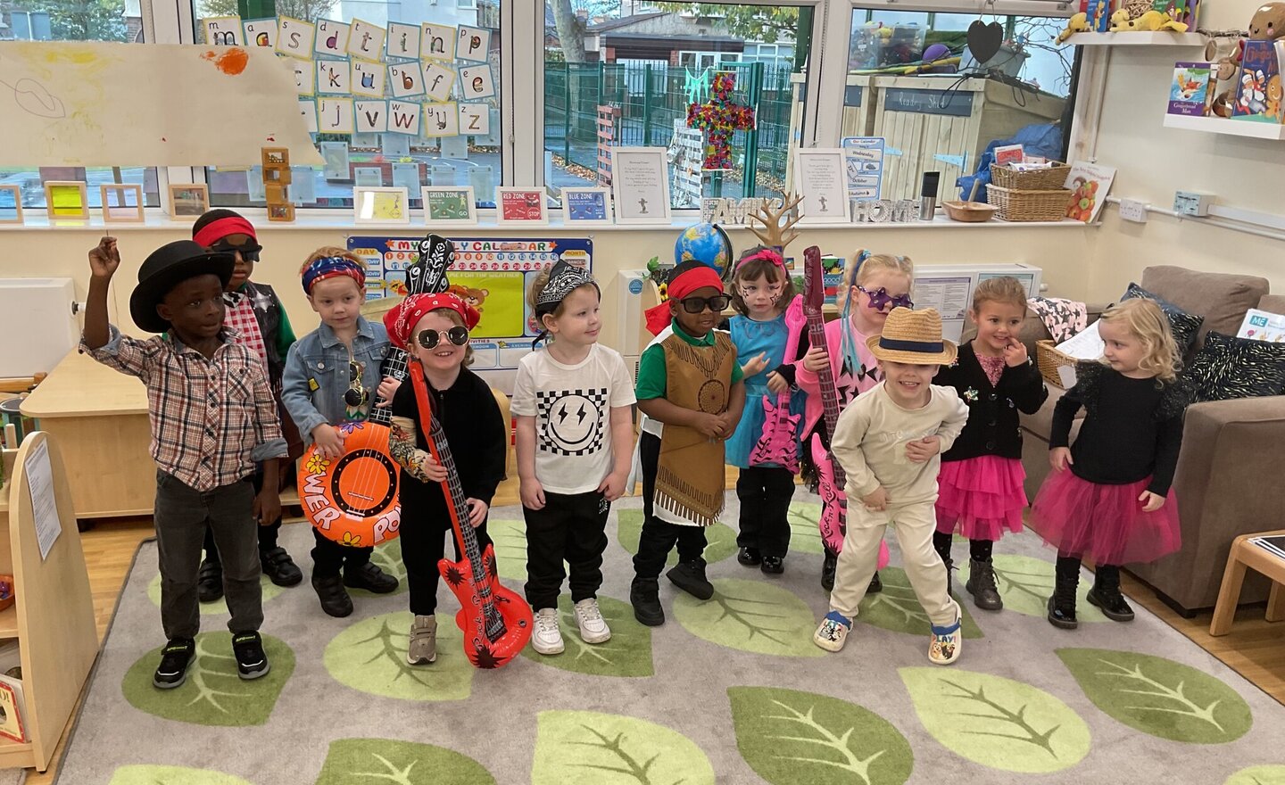 Image of Rock Stars Take Over Nursery B
