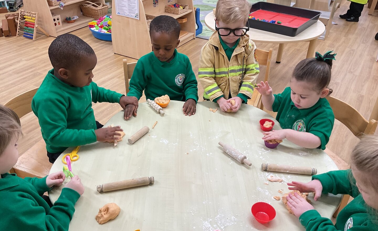 Image of Welcoming New Friends in Nursery