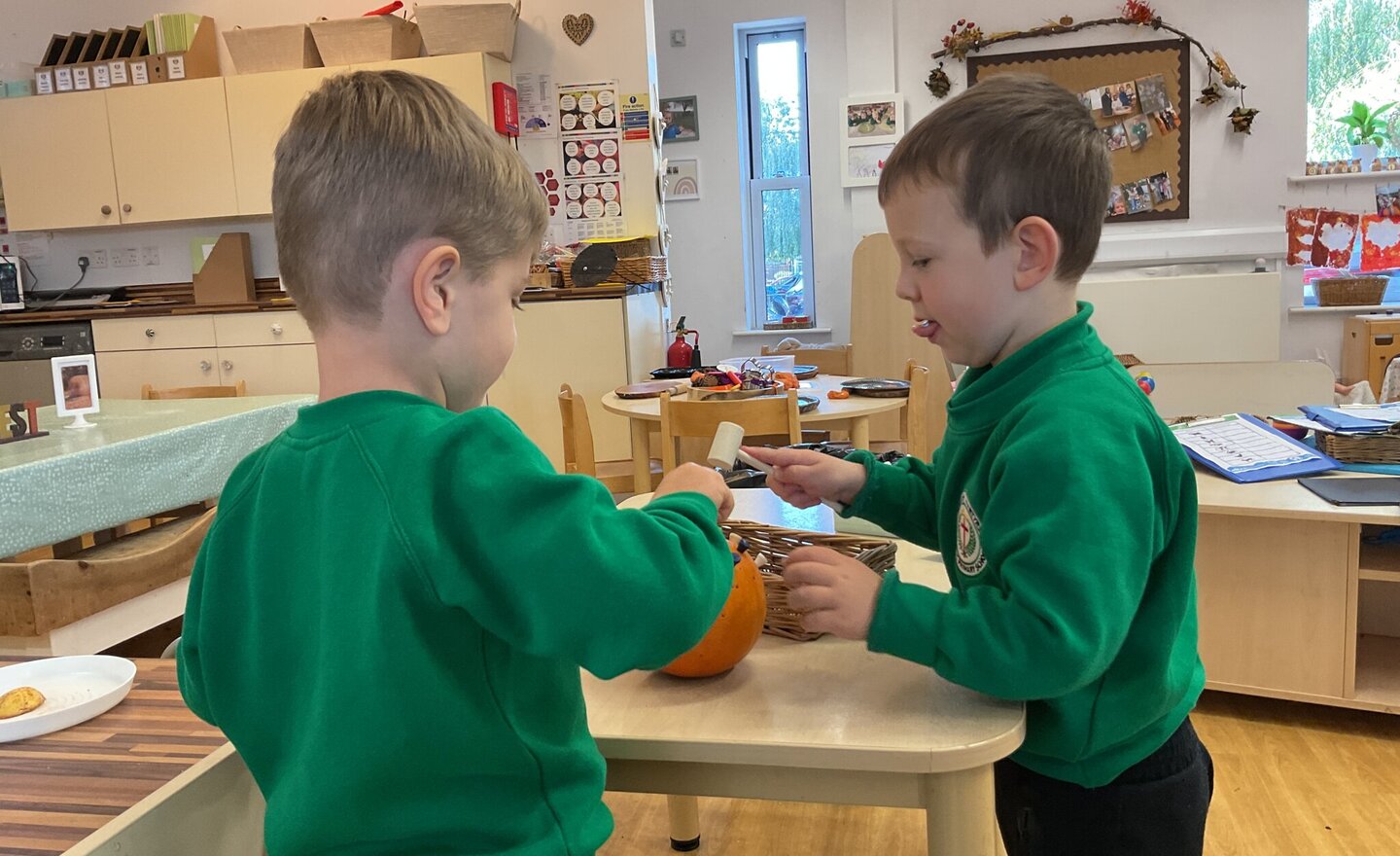 Image of Pumpkin Play in Nursery A
