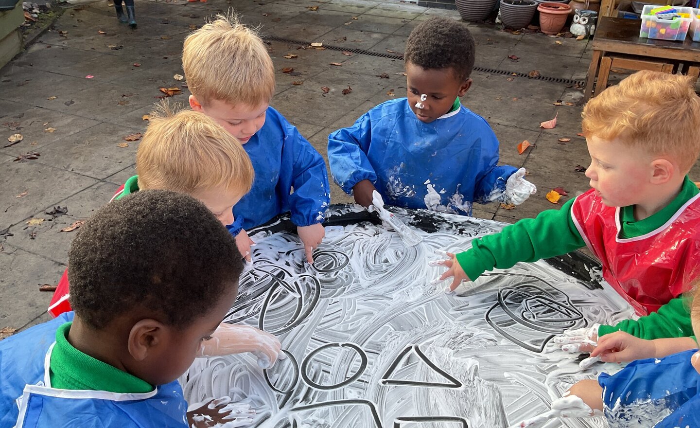 Image of Sensory Play in Nursery A