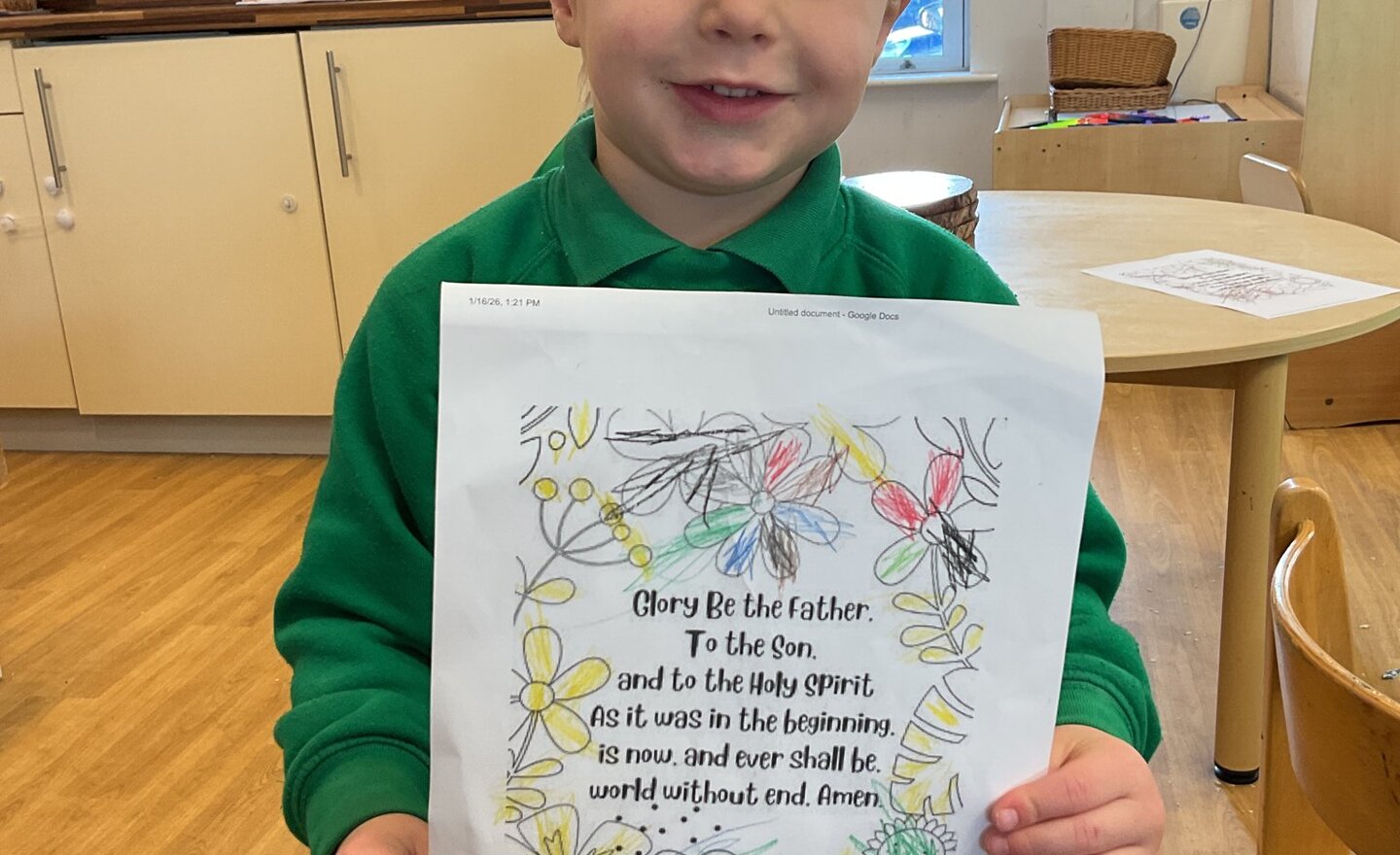 Image of The ‘Glory Be’ prayer