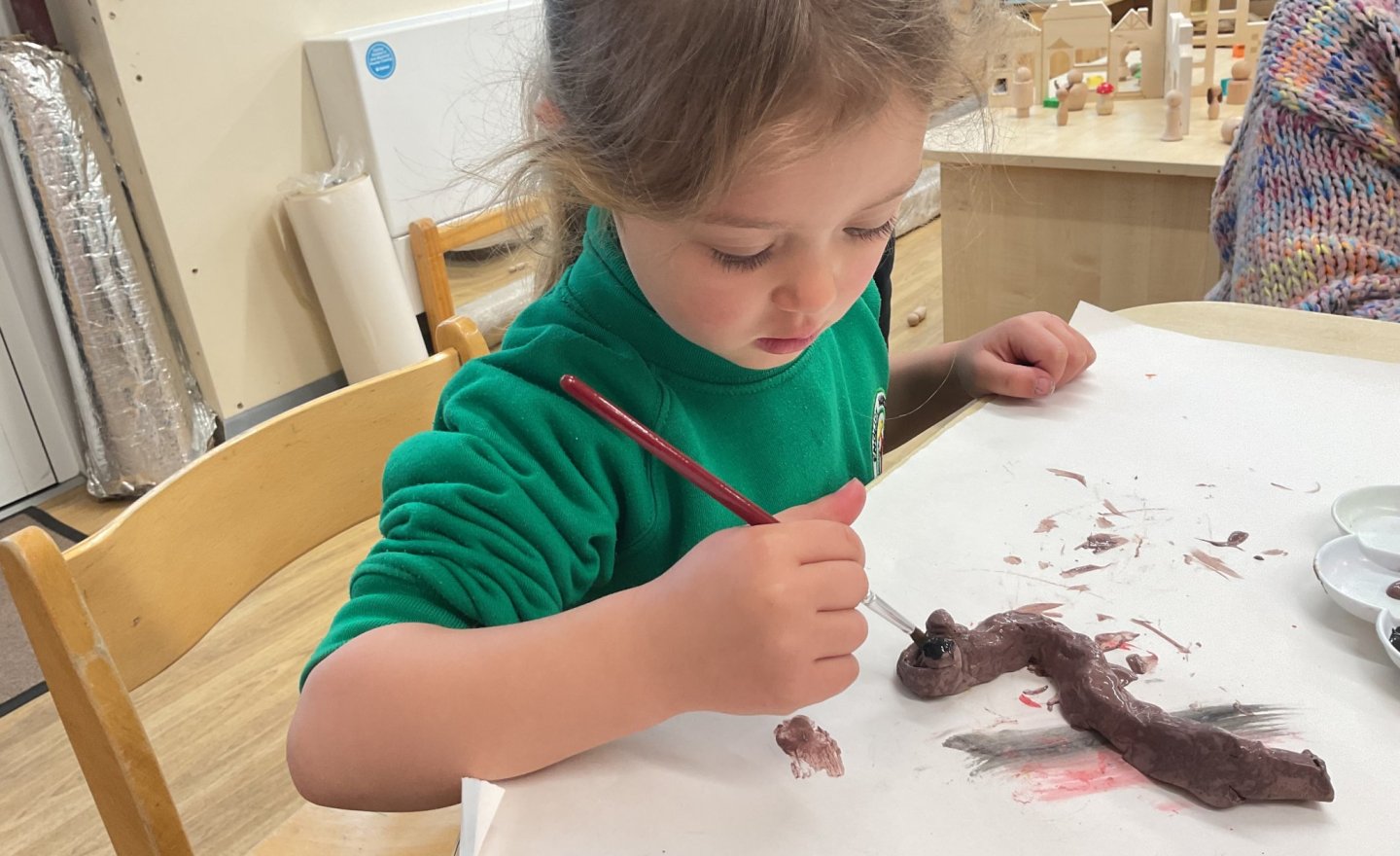 Image of Clay Minibeasts in Nursery
