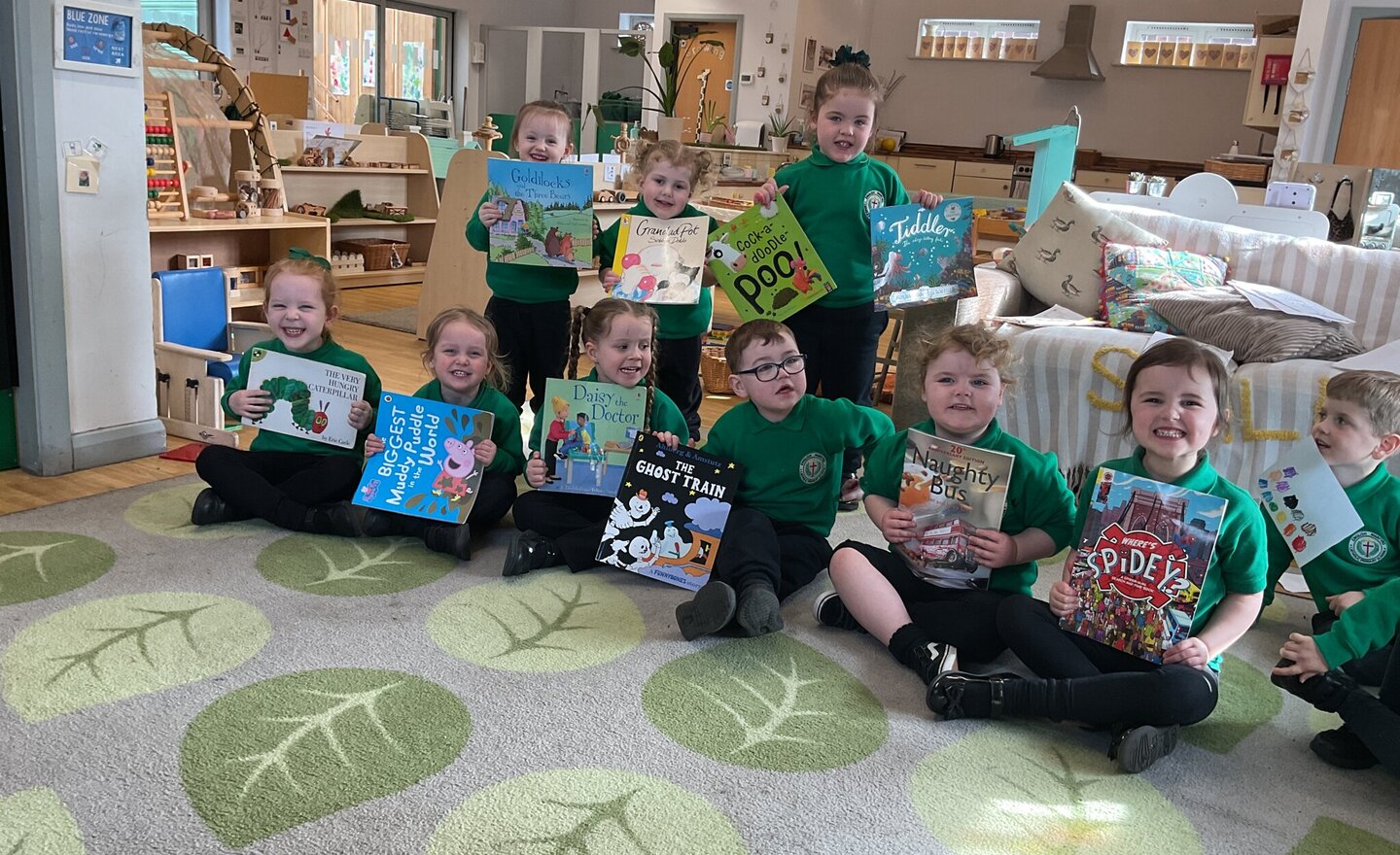 Image of World Book Day in Nursery A