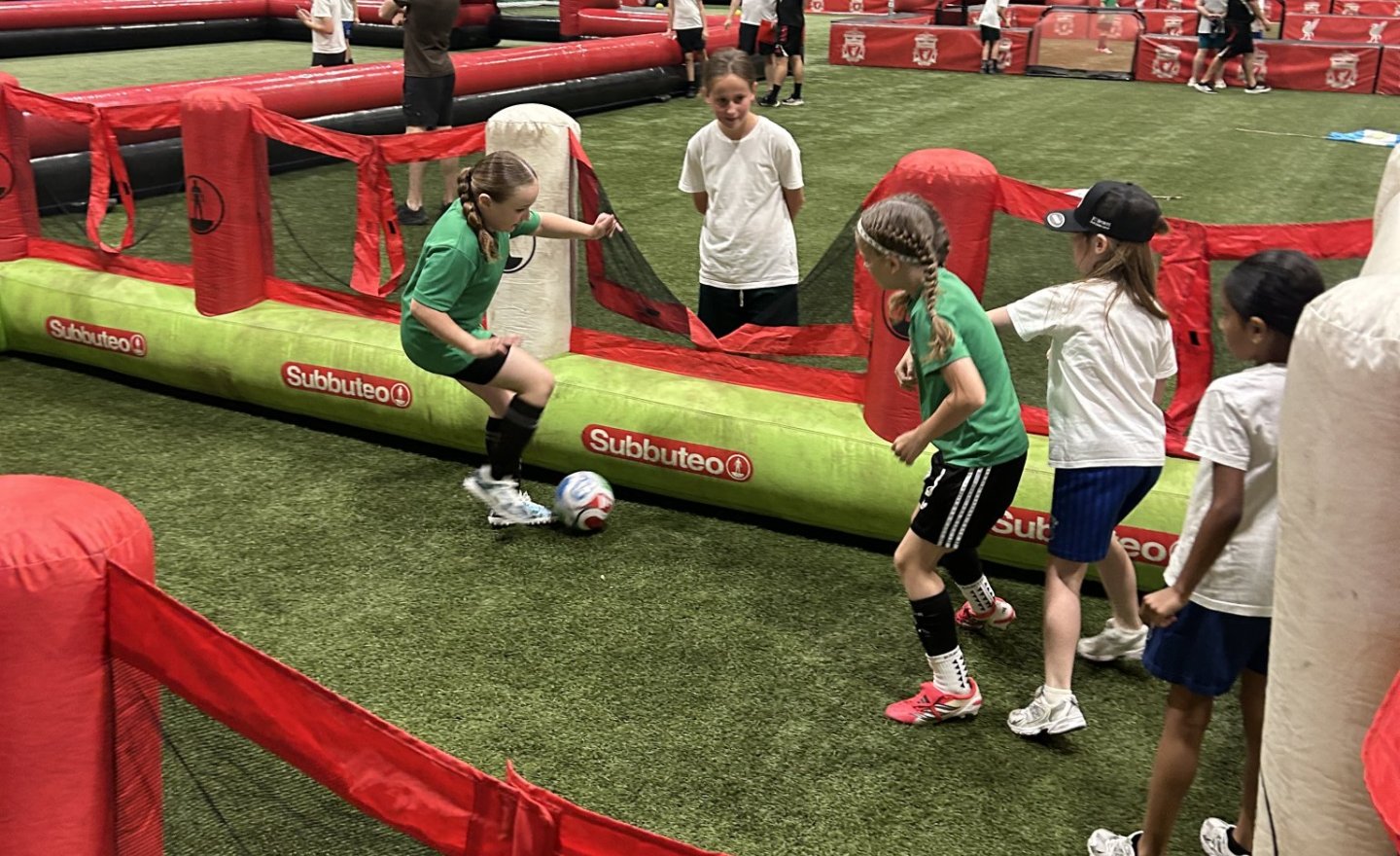 Image of Festival of football at LFC Academy.