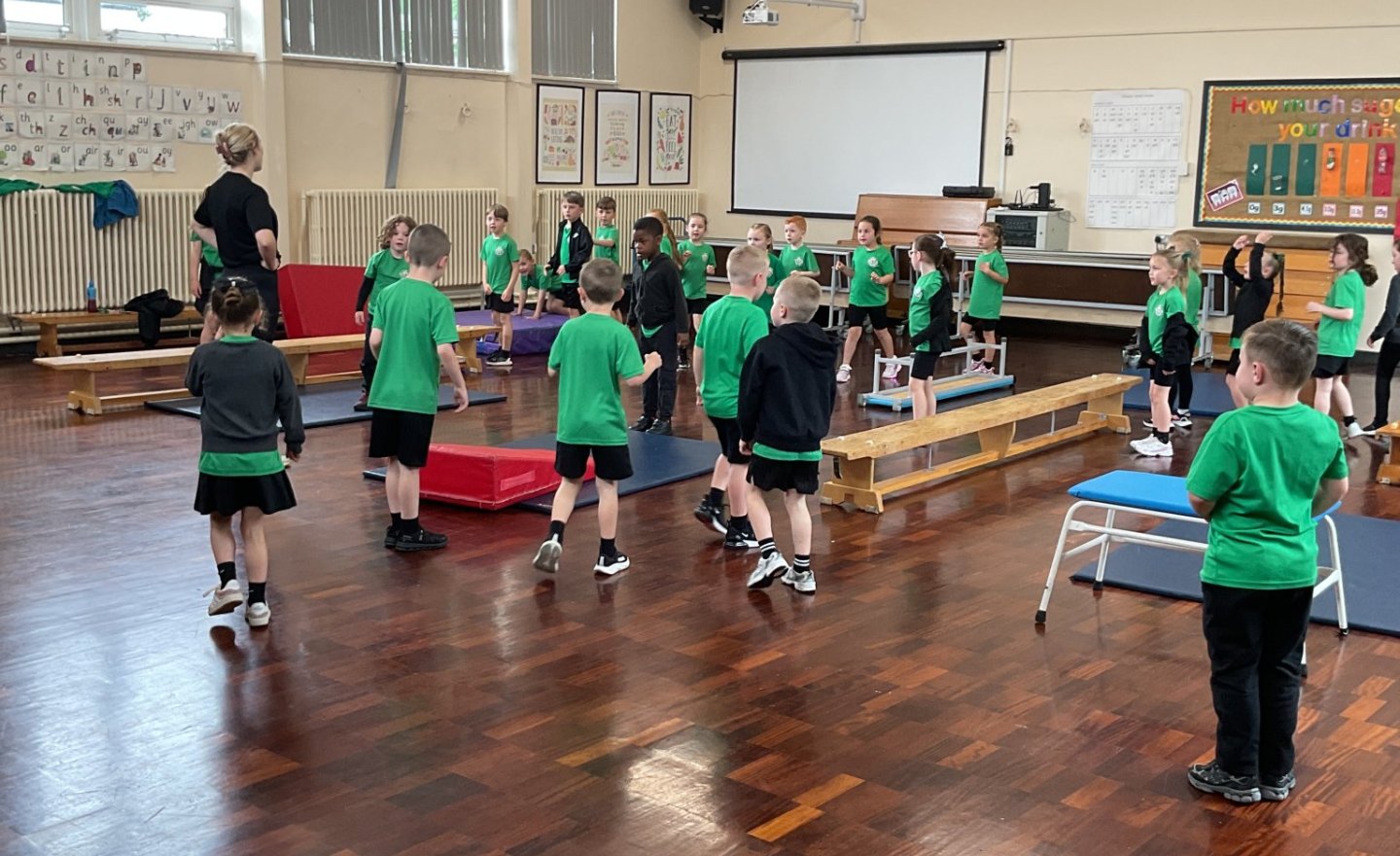Image of Year 1- Gymnastic-Travelling 