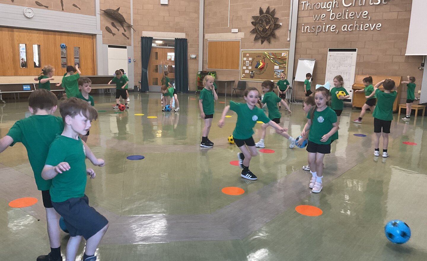 Image of Year 1 PE -Invasion Games