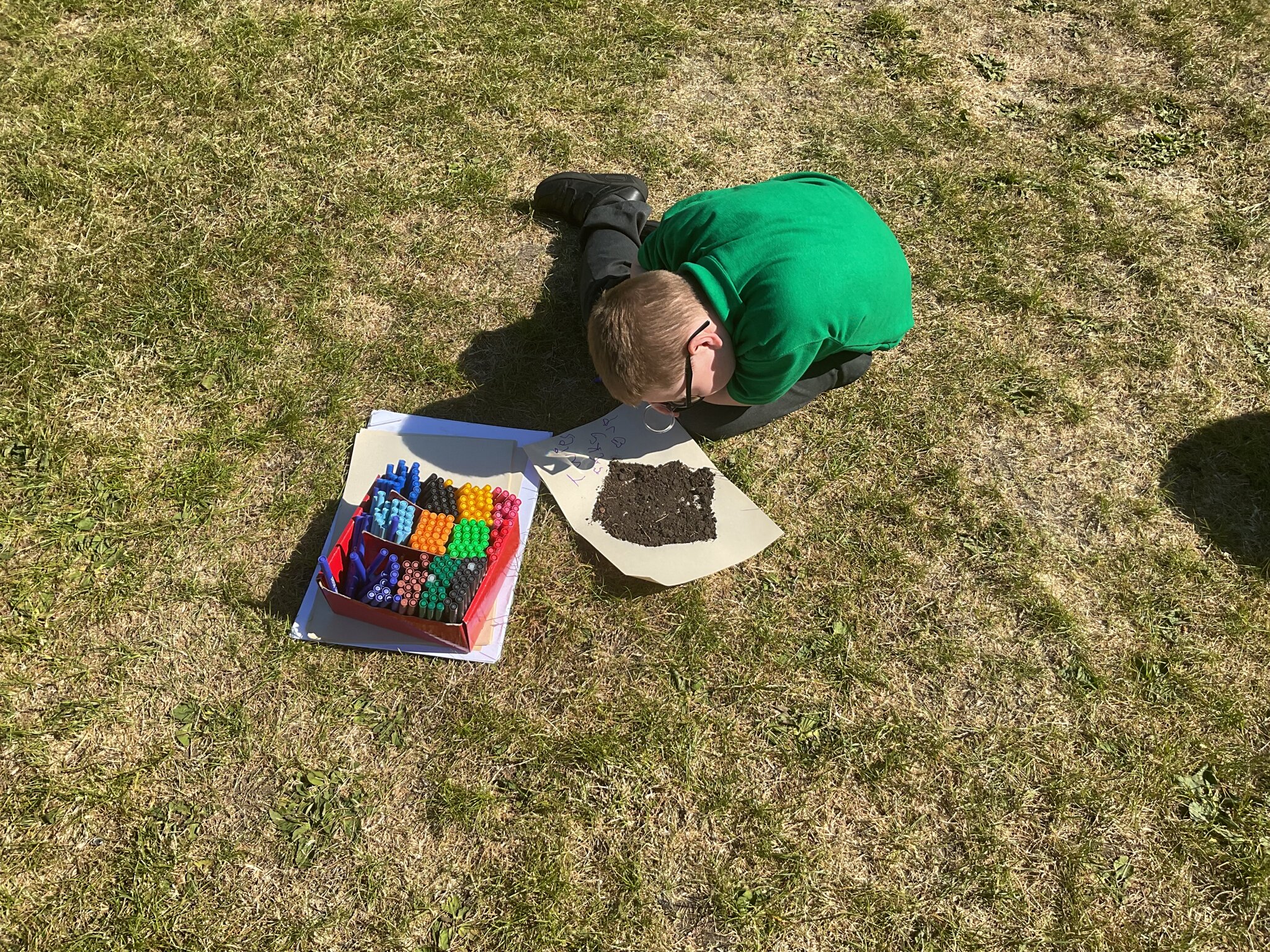 Image of Investigating soil