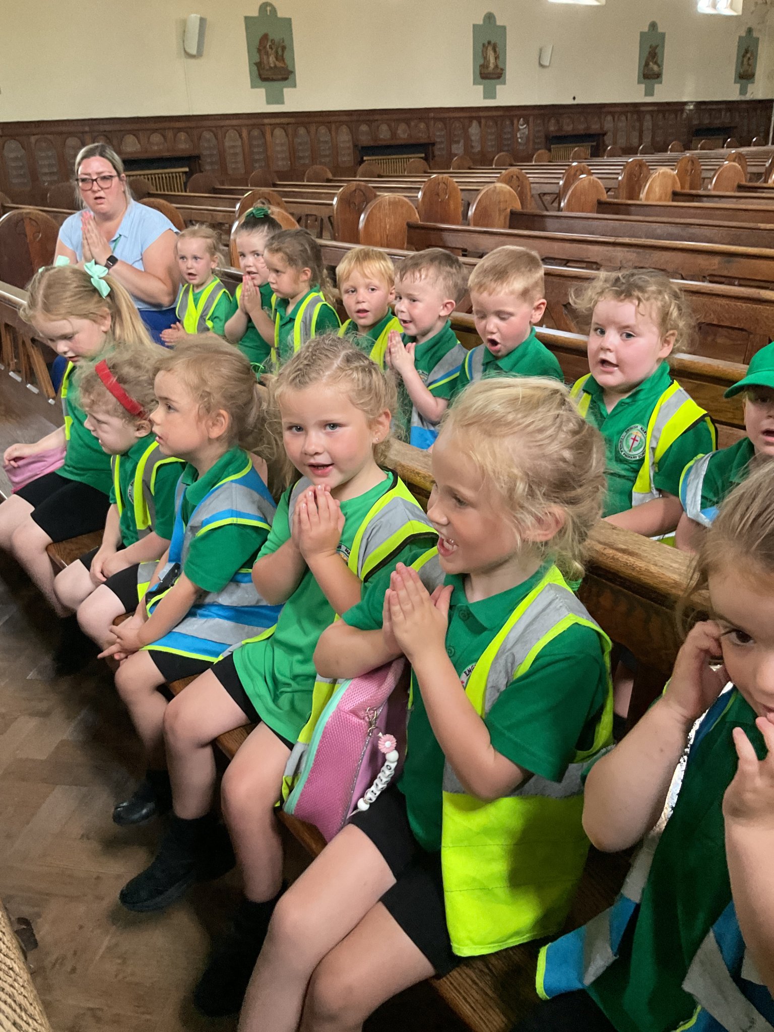 Image of Nursery Visit to Church as Friends of Jesus