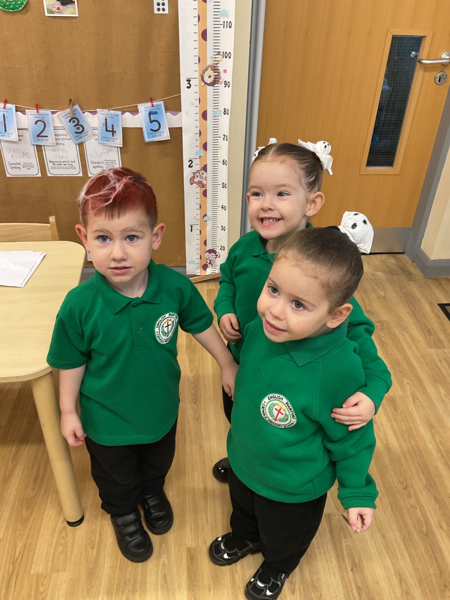 Image of Halloween Crazy Hair Day in Nursery