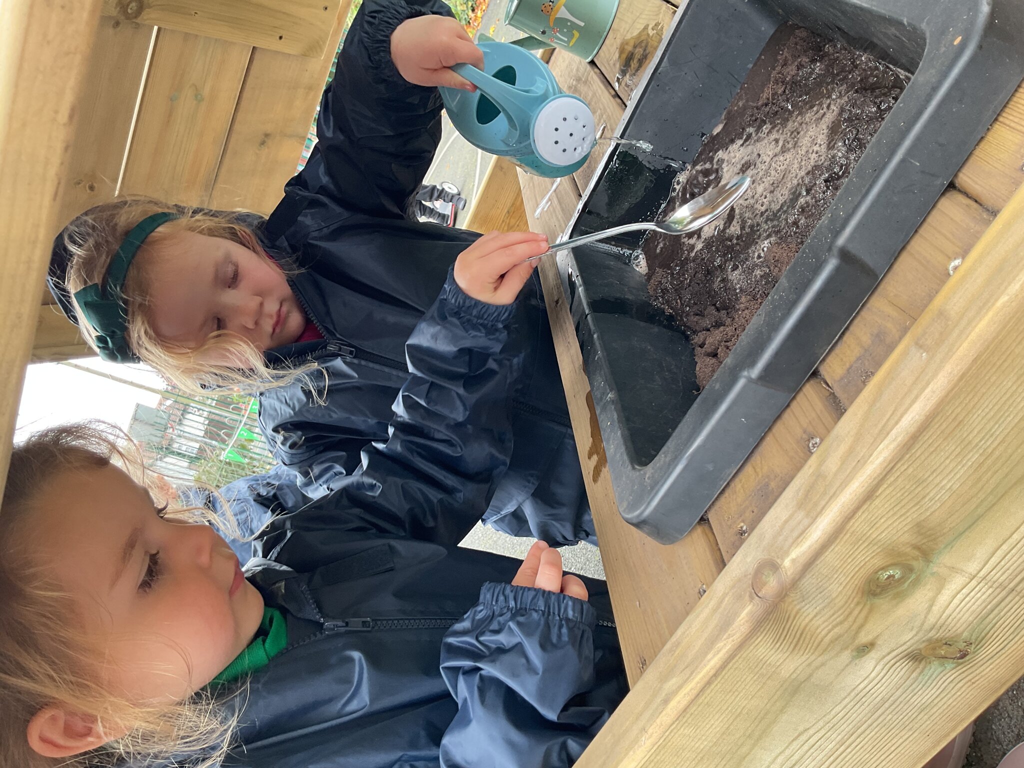 Image of Nursery Making Mud Soup