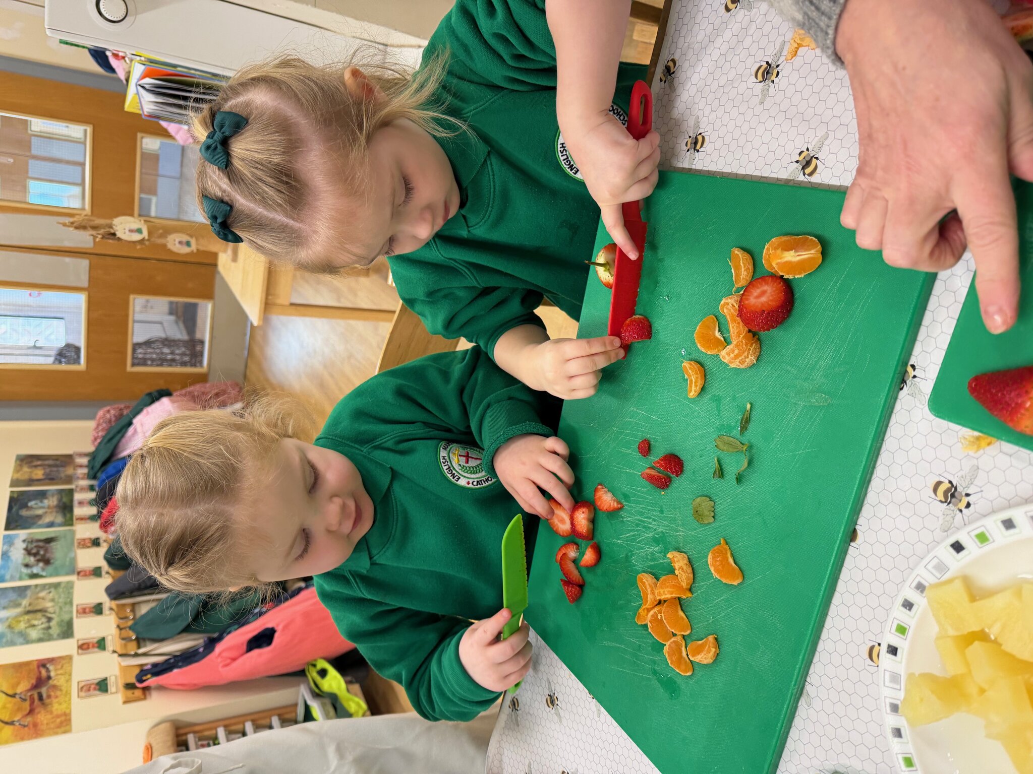 Image of Nursery Make Fruit Kebabs