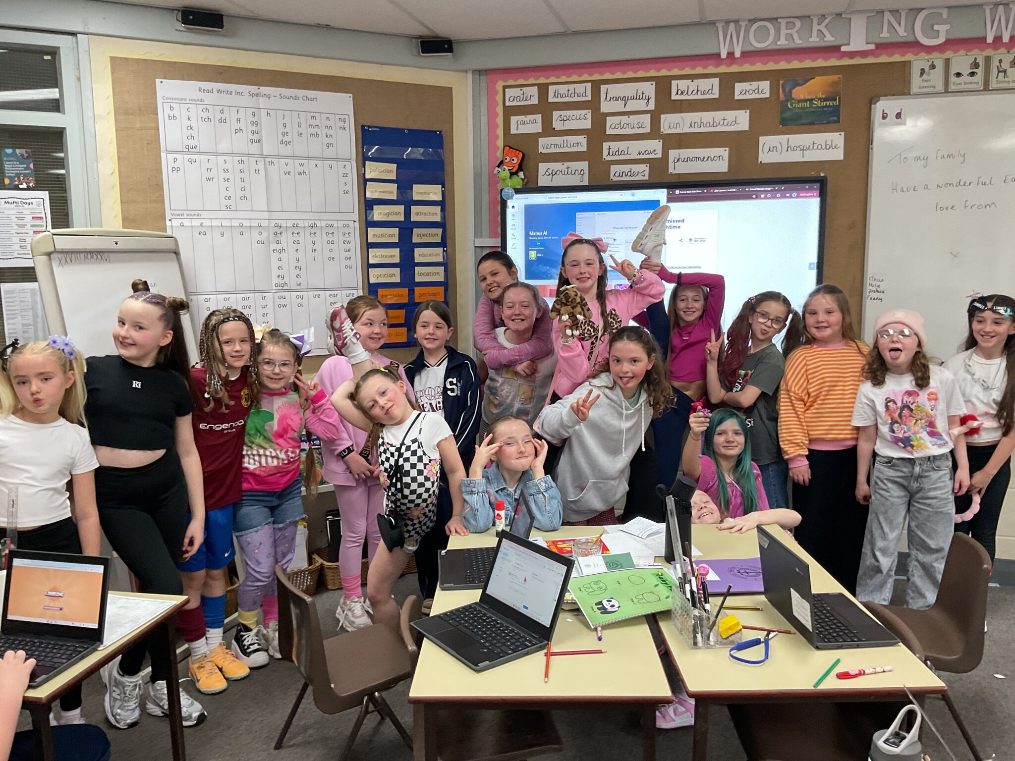 Image of Year 4 crazy day