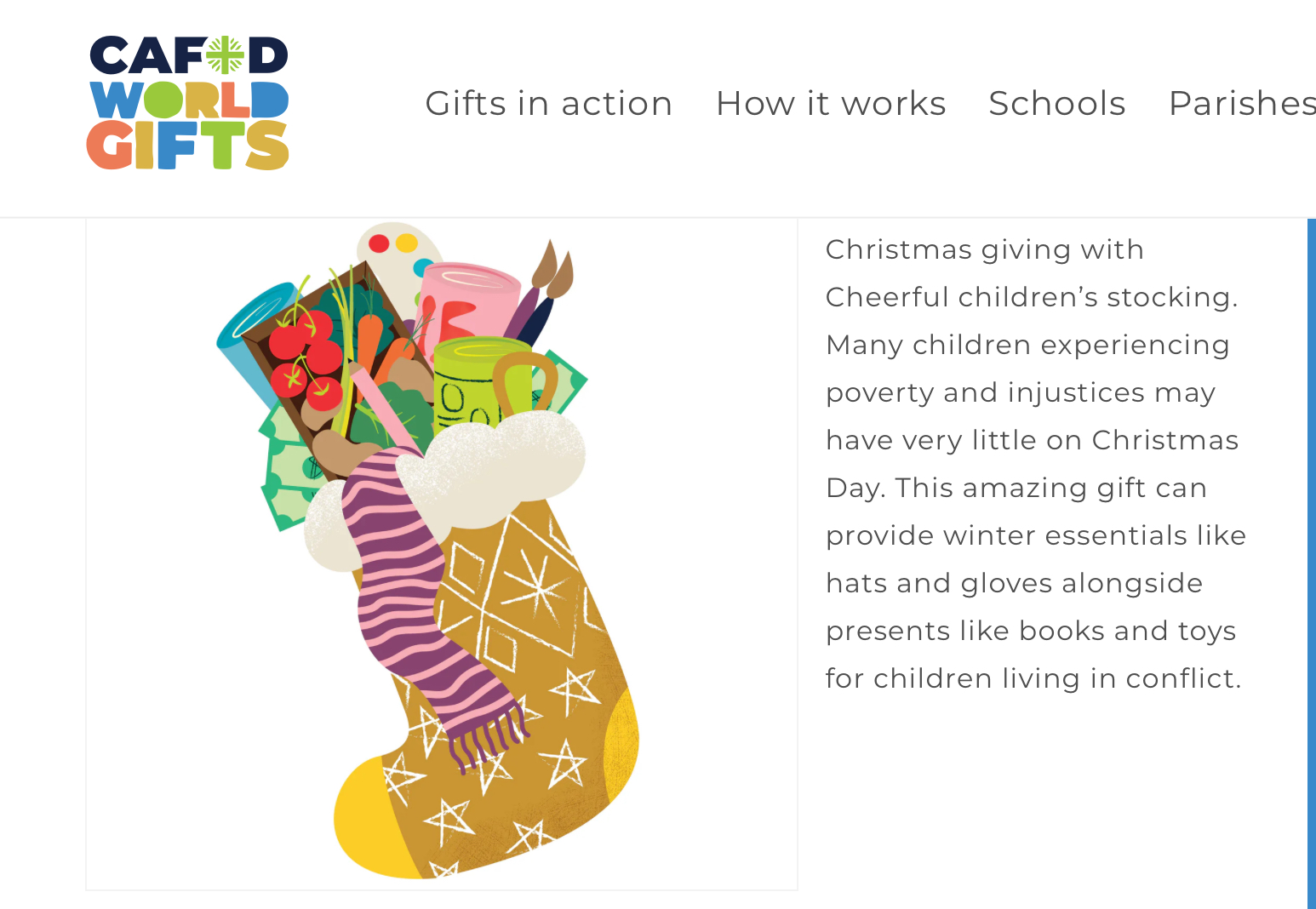 Image of Y2 CAFOD World Gifts