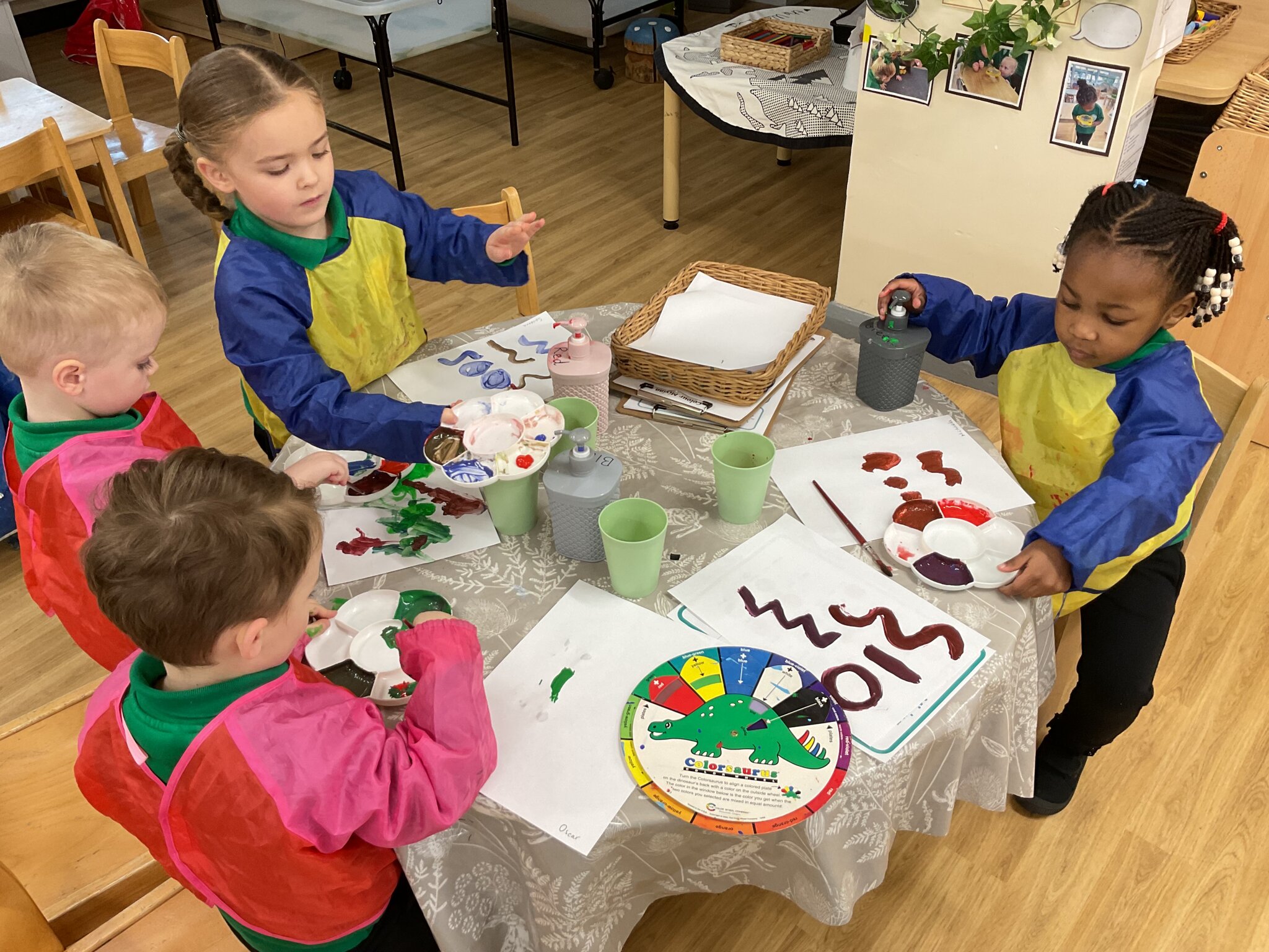 Image of Exploring Colours in Nursery